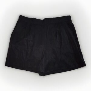 Banana Republic Shorts Size 16 Black Pocketed‎ Pull On High Rise Pleated NWT 4"